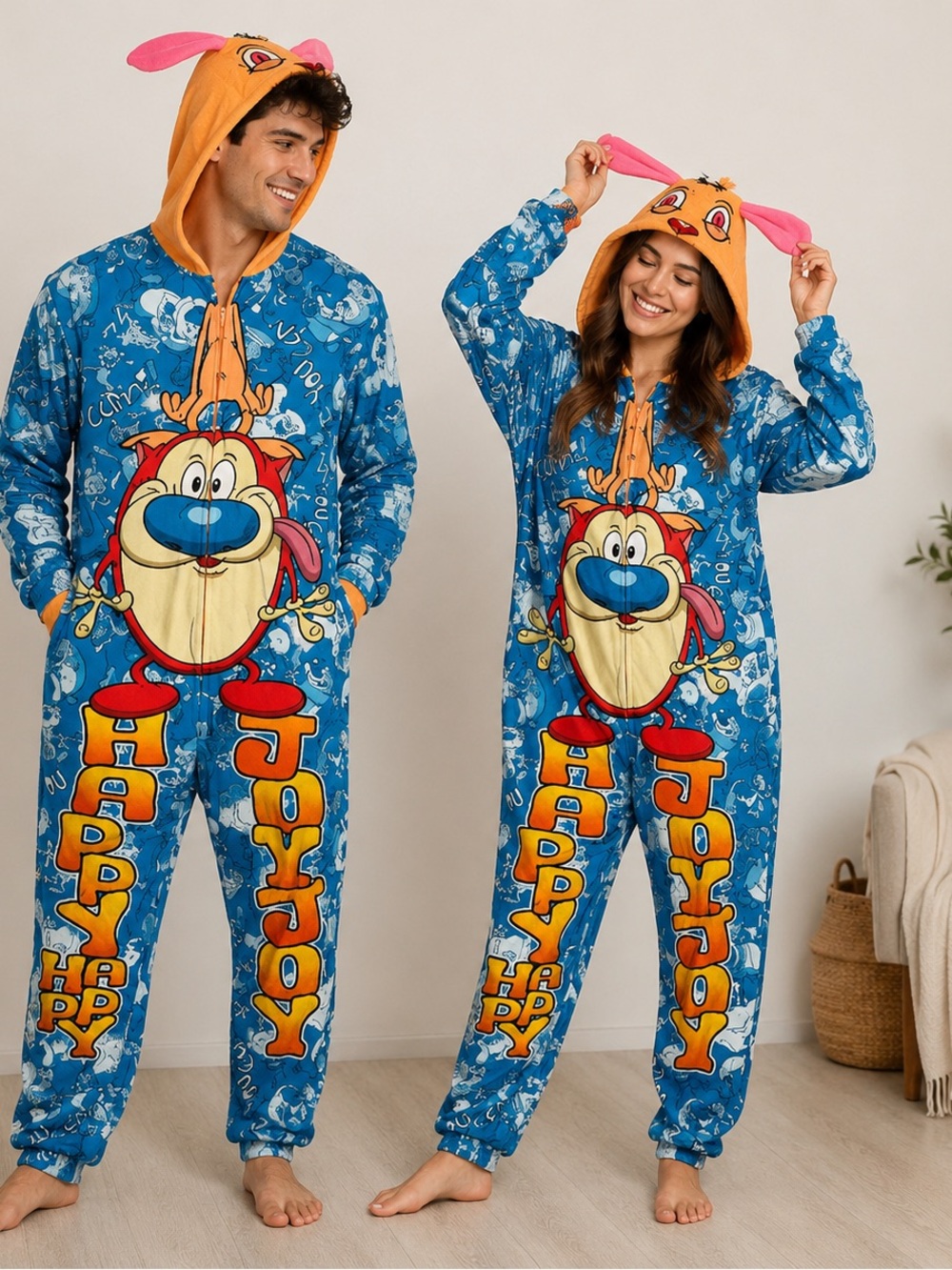 Ren & Stimpy Union Suit Onesie